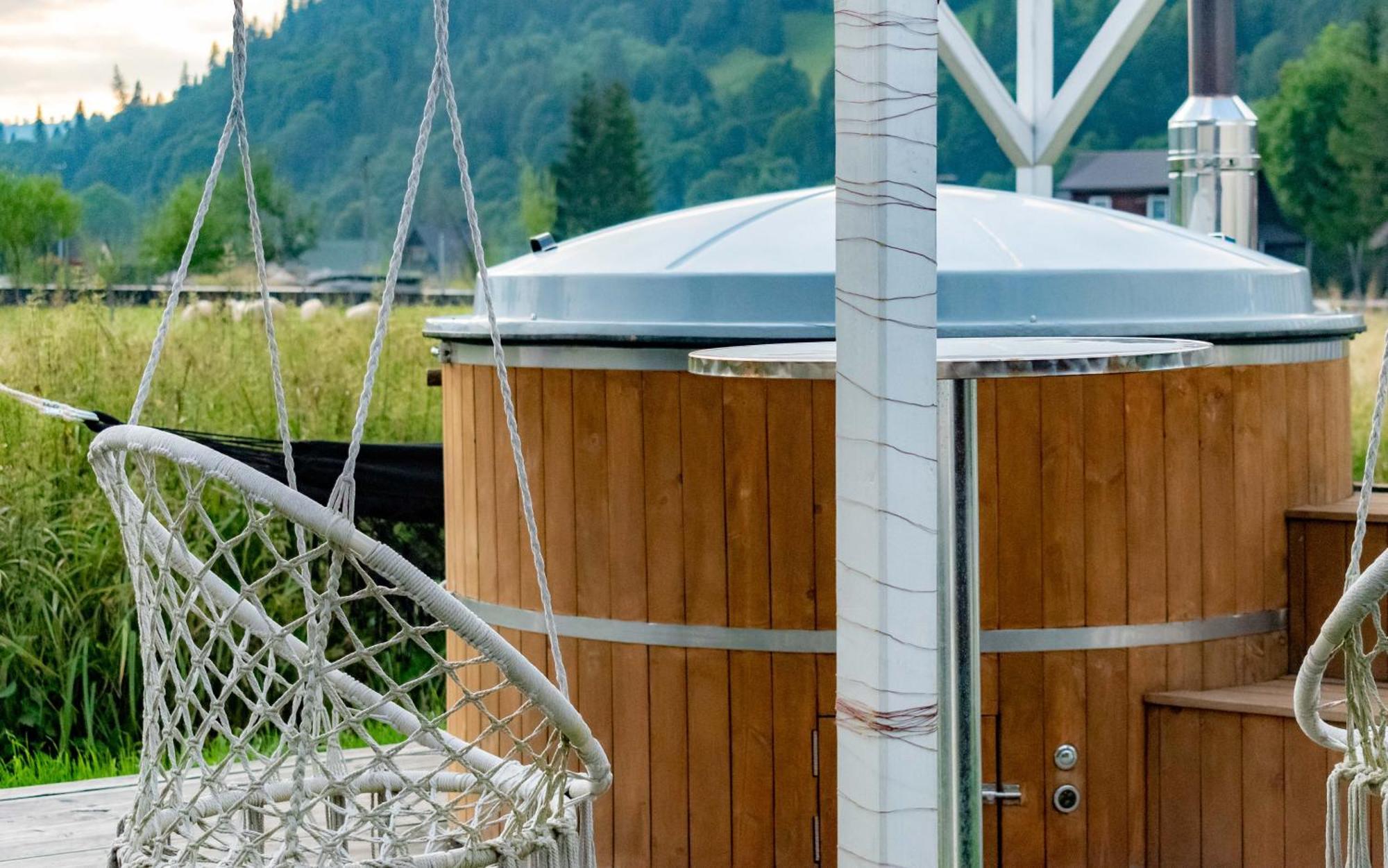 Domek Dream II Z Jacuzzi I Basenem Poronin Bagian luar foto